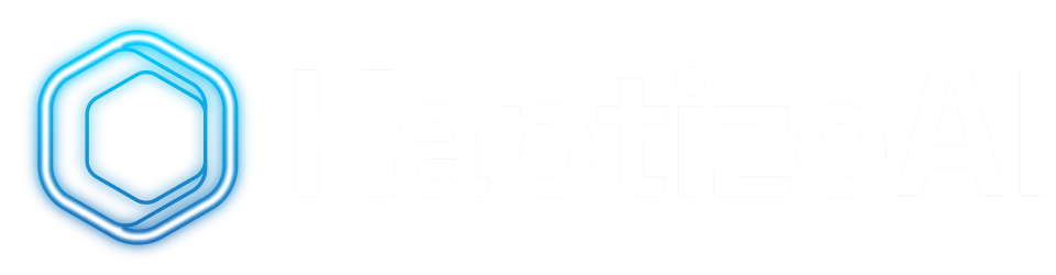 Kaptize Neon White Transparent Bg